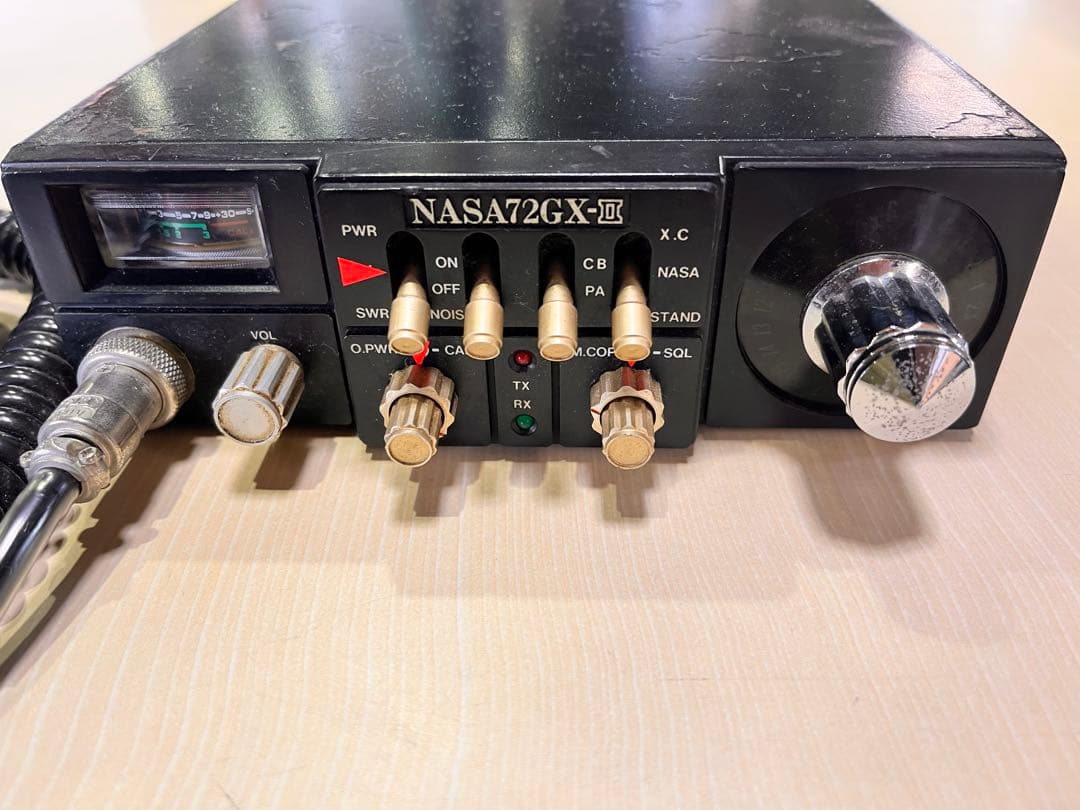 NASA72GX-Ⅱ CB/PA受信機 T-MⅡマイク付き