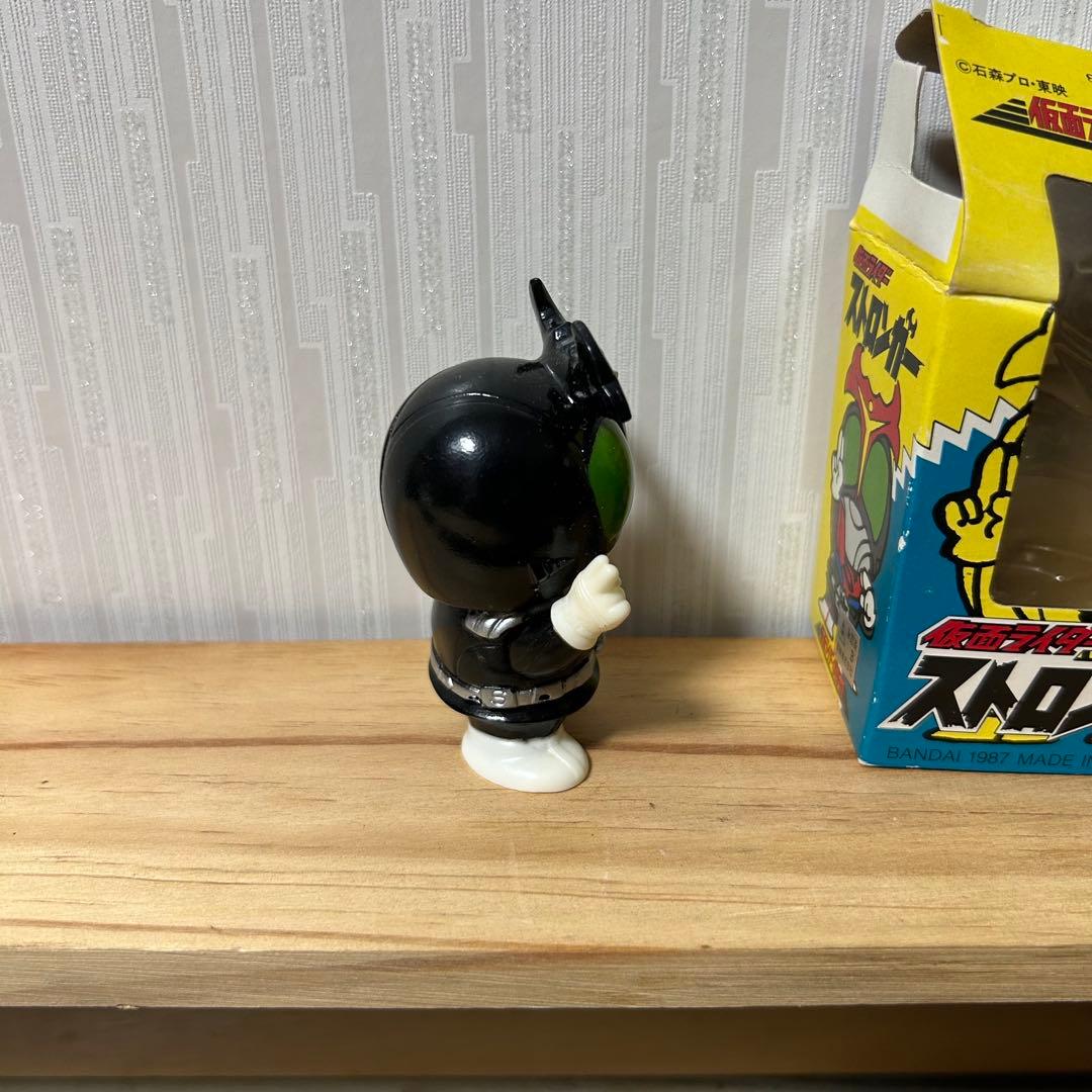 仮面ライダー倶楽部　ボンボンライダー　ストロンガー　チャージアップ　ソフビ