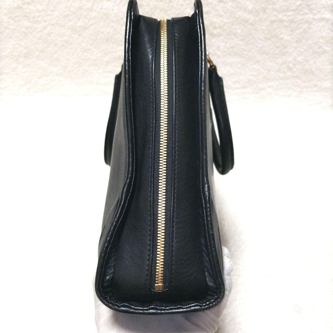 【美品】FUJITAKA フジタカ ゴールド金具 本革 ビジネス ブリーフケース