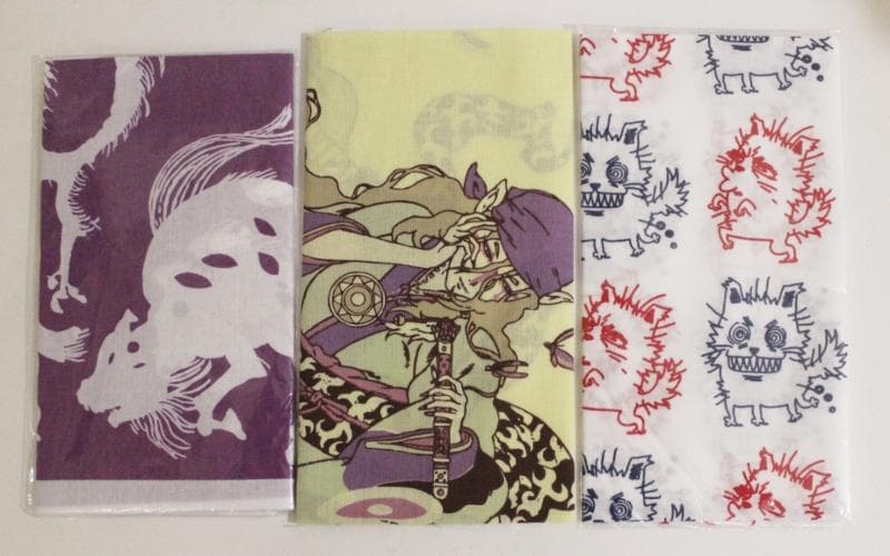 モノノ怪　薬売り　手ぬぐい　3点　非売品　限定特典