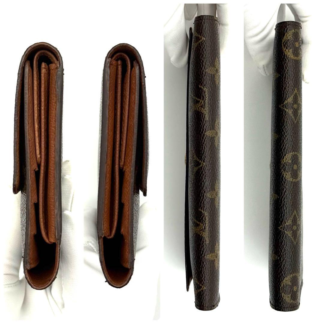 極上美品❣️ルイヴィトン モノグラム インターナショナル 長財布 O57