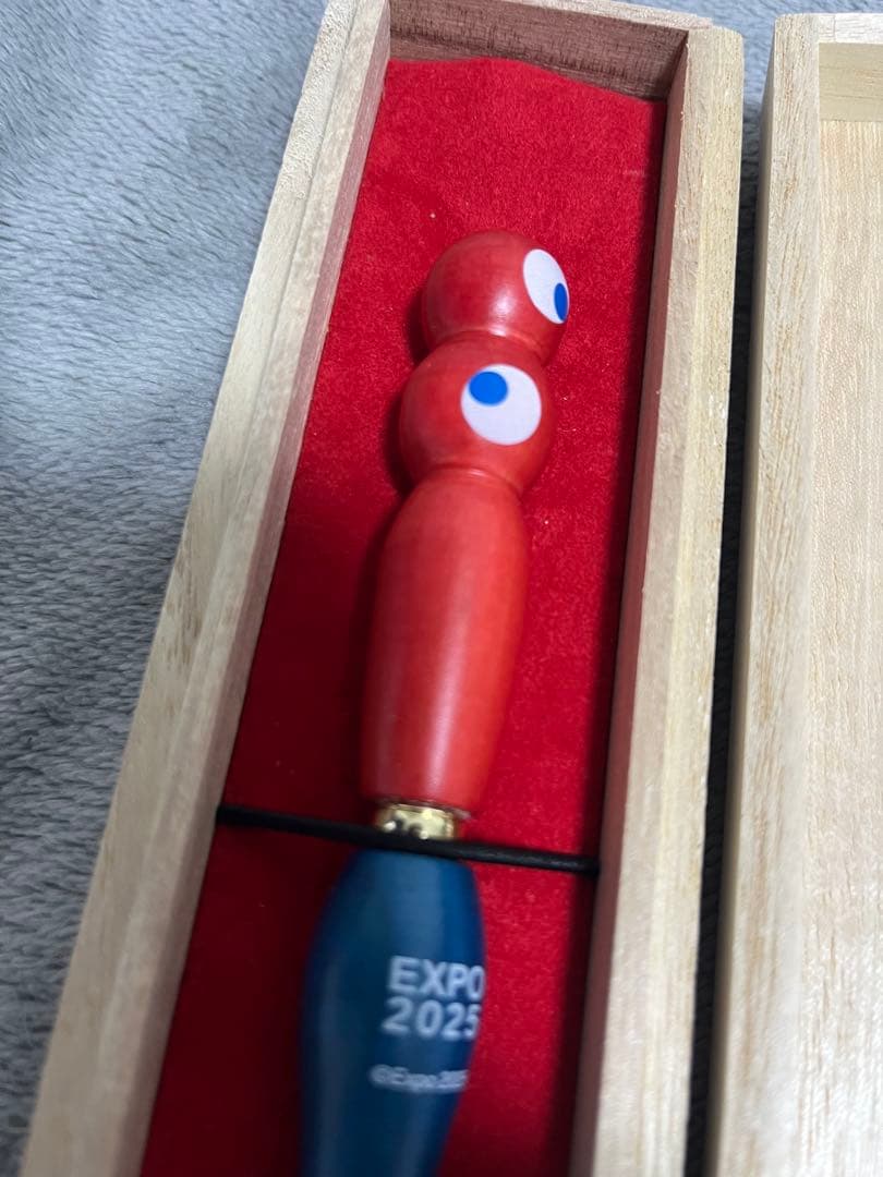 EXPO 2025 木製ボールペン　大屋根リング端材　使用ミャクミャク