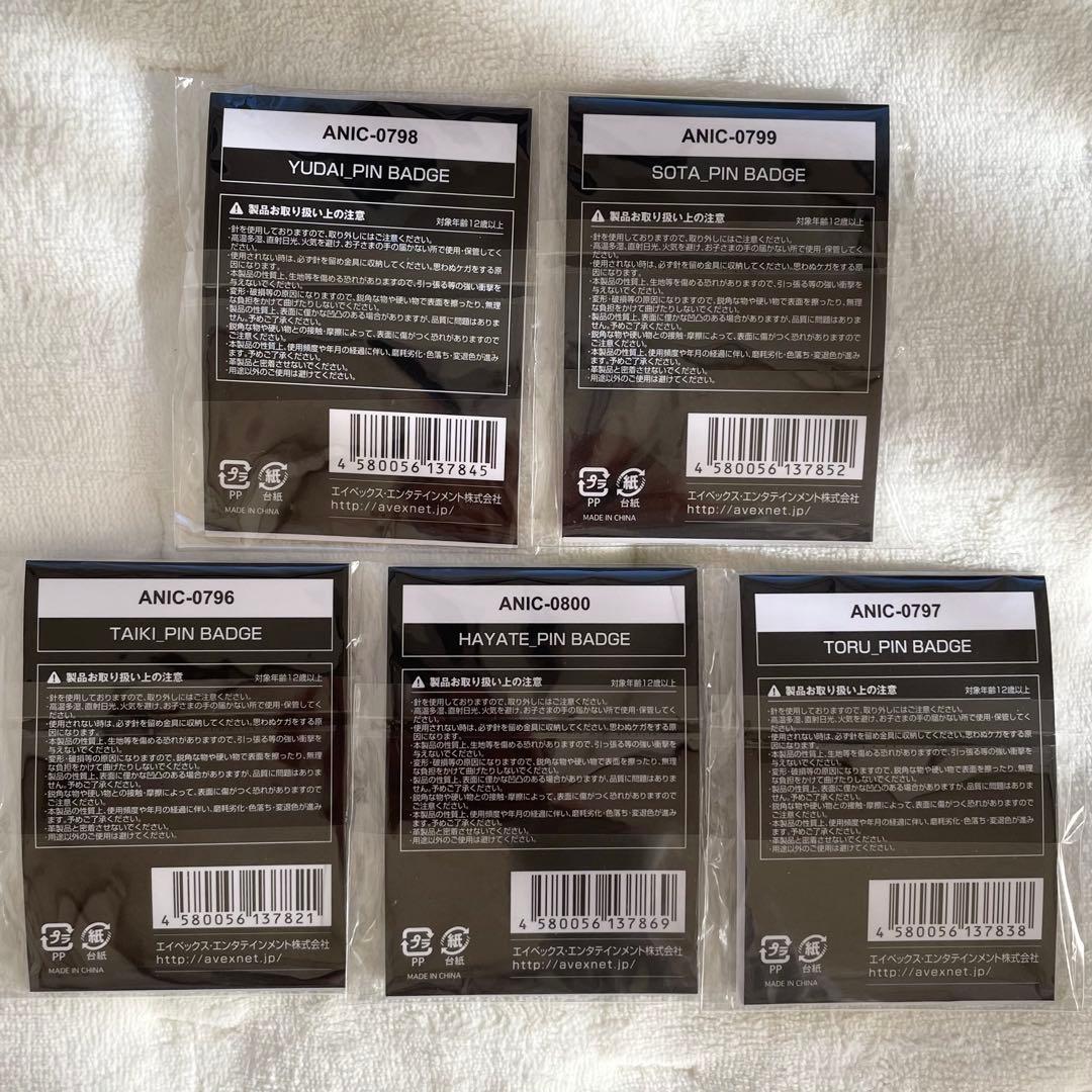 Da-iCE a-i contact TOUR 2020 グッズ ピンバッジ