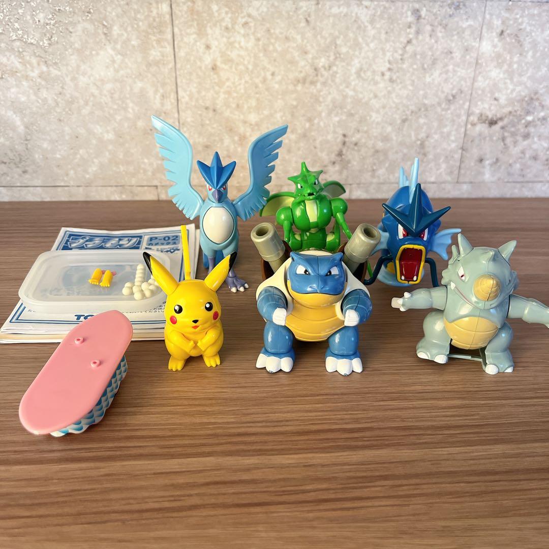 【限定品】トミー ポケットモンスター プラモン ポケモンキット 6体 まとめ売り