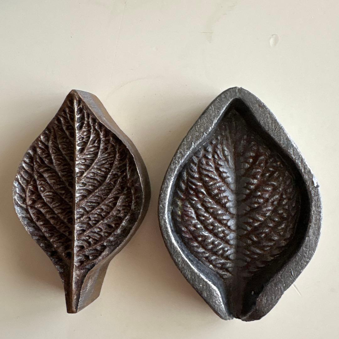 アートフラワー　コテ（台付）と葉脈押し型