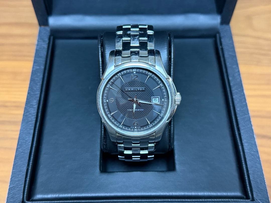 い*ご様 HAMILTON 自動巻き腕時計 ジャズマスター