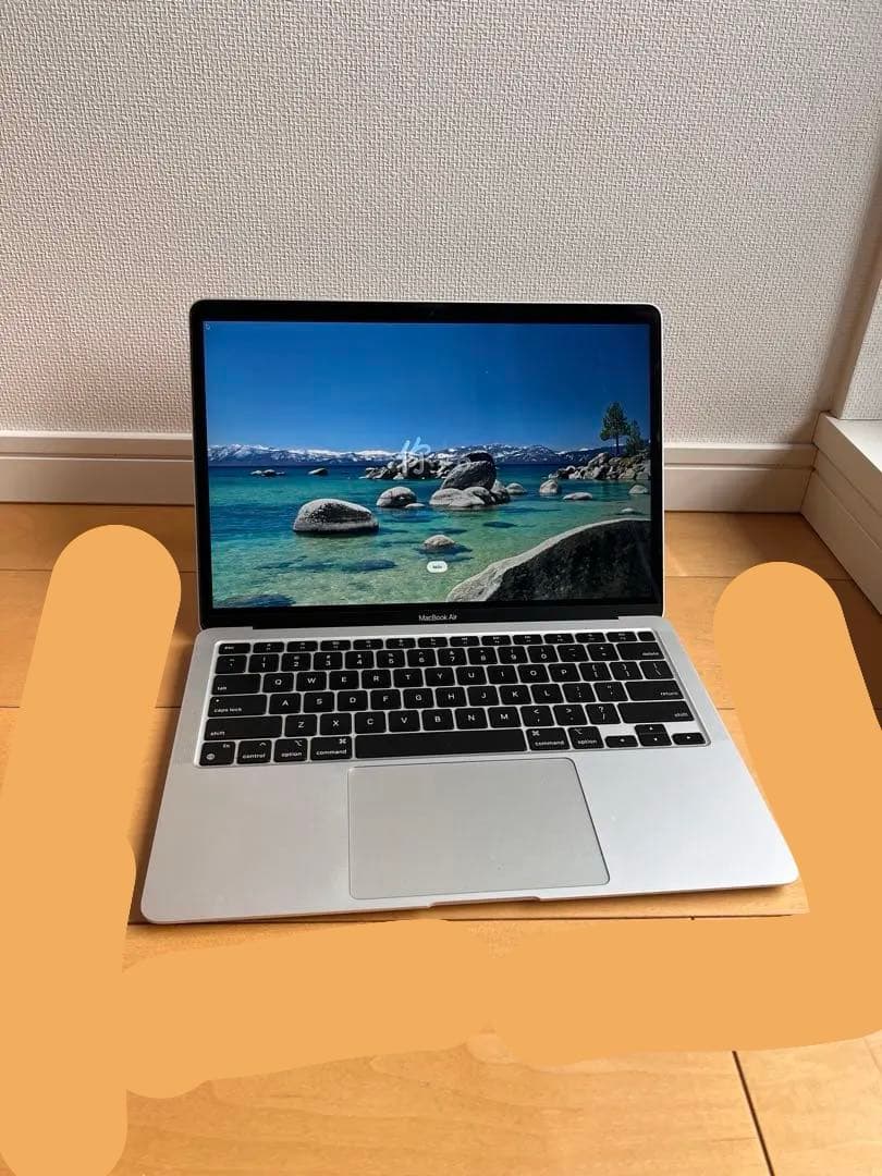 シルバー MacBook Air 13インチ m1 8g US配列