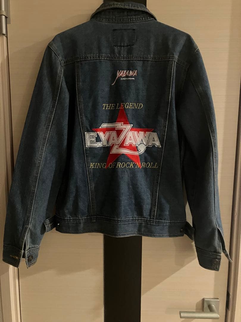 E.YAZAWA デニムジャケット　矢沢永吉