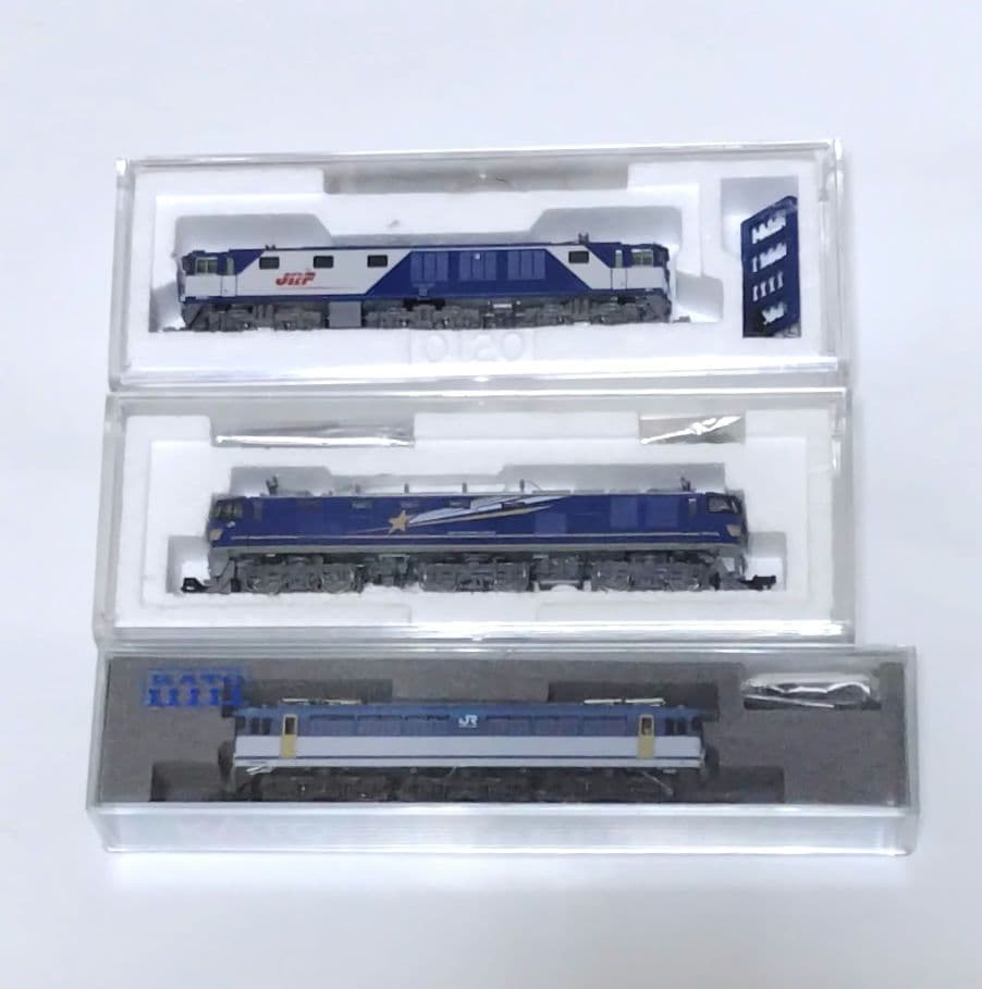 匿名配送　電気機関車３両 Nゲージ