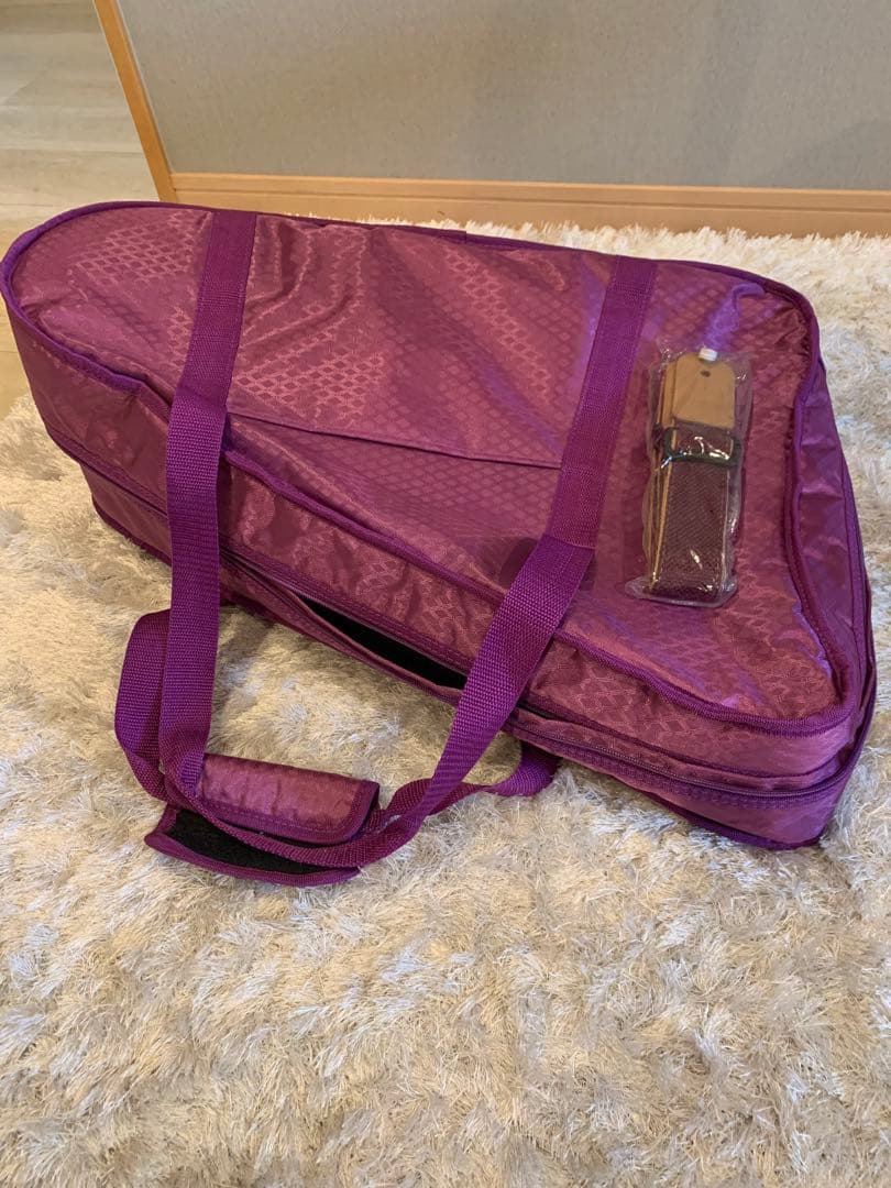 パステルハープ パープル　保証書付き15弦 モダンデザイン　グレイスハープ