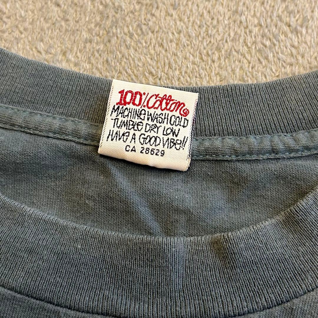 90's old stussy オールドステューシー 白タグ　シャドーマン　Ｌ