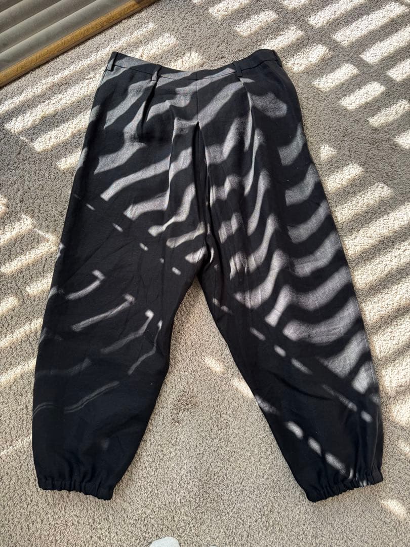 SAINT LAURENT ブラック サルエルパンツ