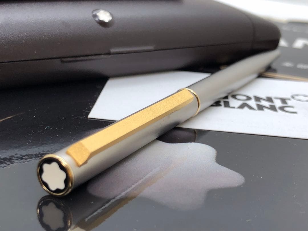 ※稀な逸品であるチタノ★高価なチタニウム素材を駆使したNo17200★モンブラン