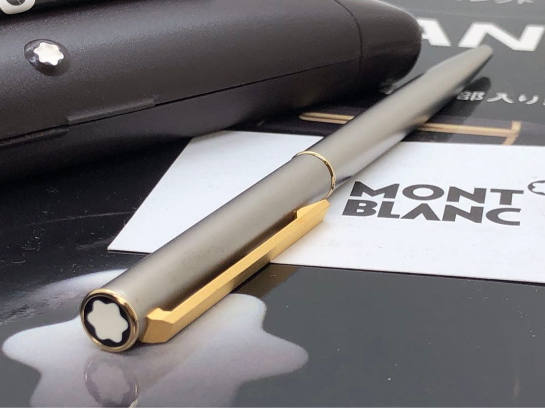 ※稀な逸品であるチタノ★高価なチタニウム素材を駆使したNo17200★モンブラン