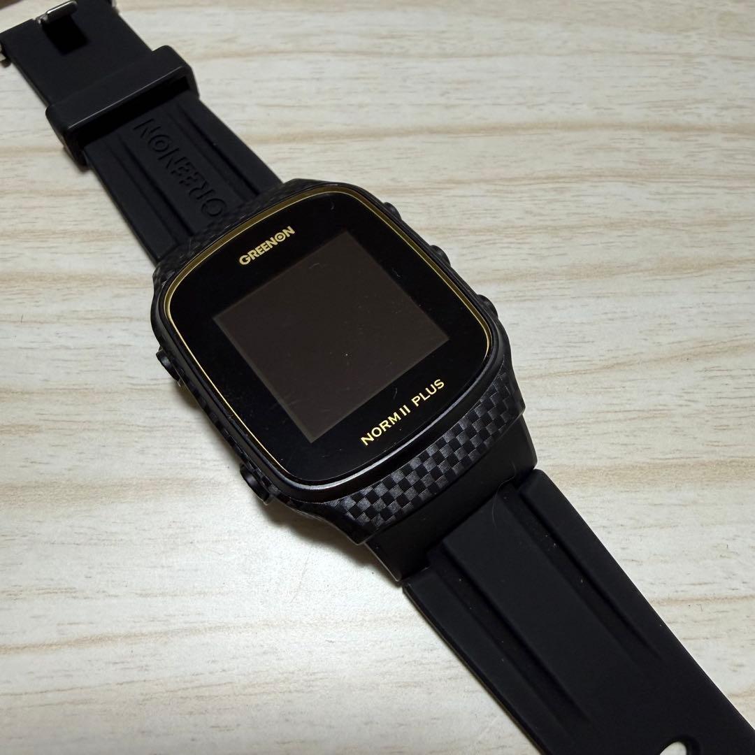 ゴルフウォッチ NORM II PLUS ブラック