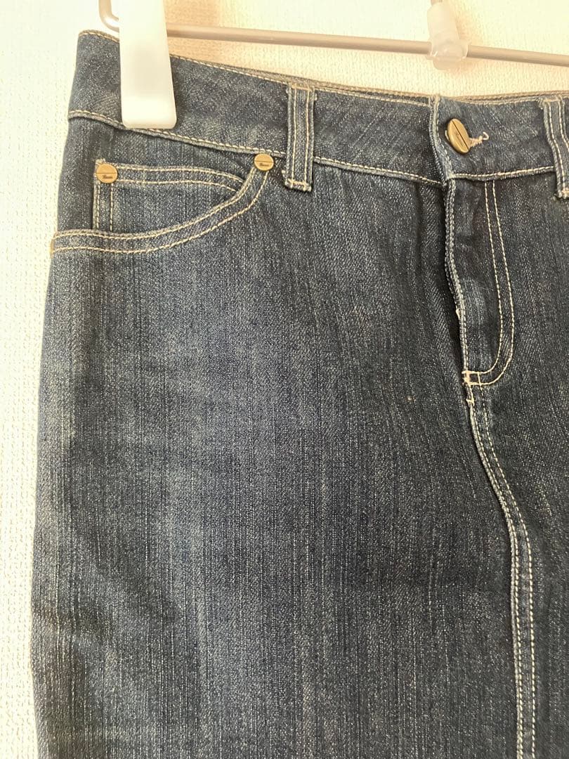 GUCCI 膝丈デニムスカート 38 イタリア製