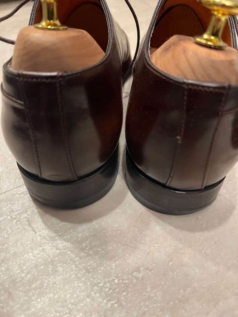 【Santoni】レザーシューズ/ビジネス/ダークブラウン