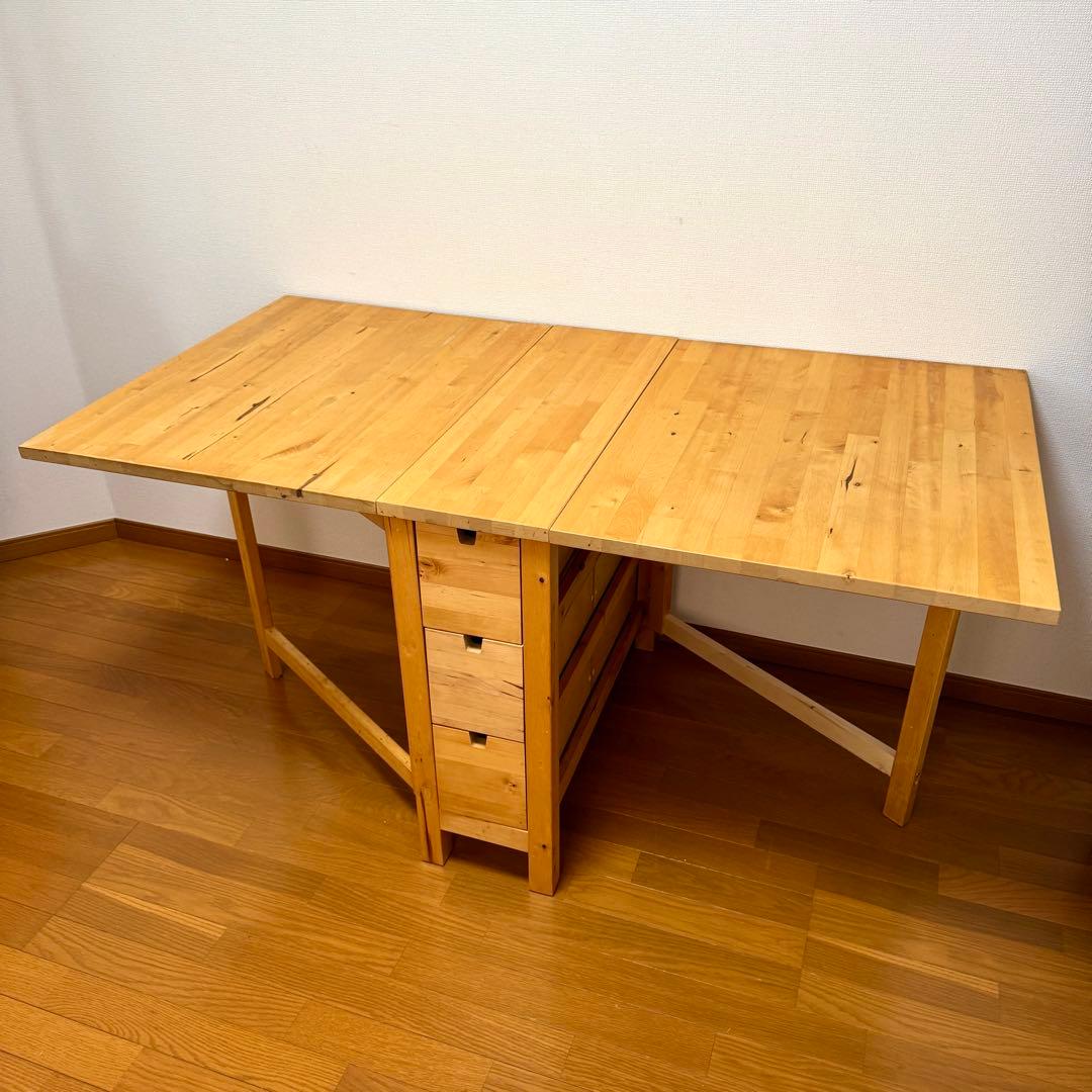 【木圭丁 】IKEA NORDEN ノールデン ゲートレックテーブル
