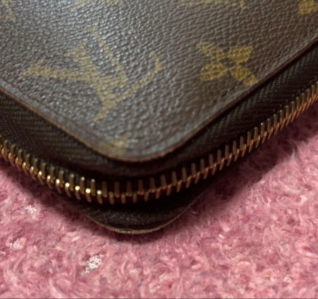 【美品】ルイヴィトン Louis Vuitton モノグラム ジッピーウォレット