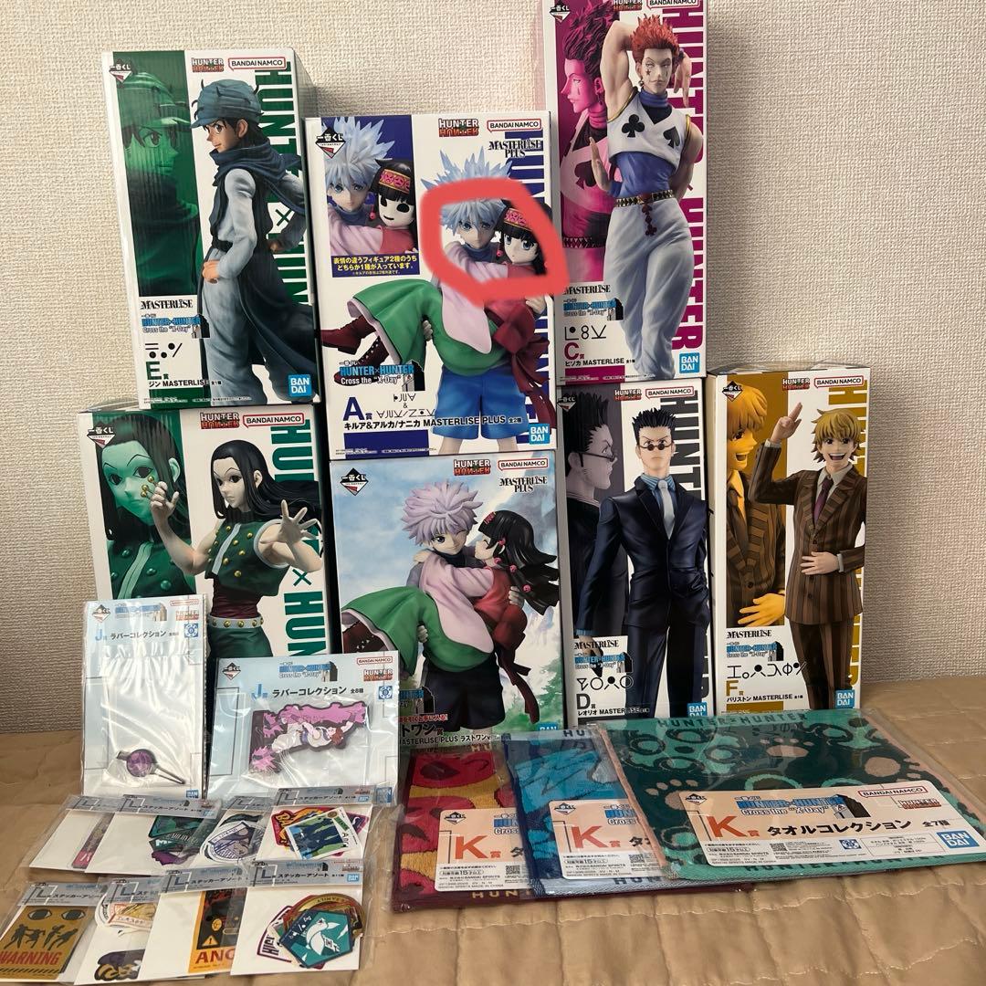 HUNTER×HUNTER 一番くじ　フィギュア　まとめ売り オマケ多数あり