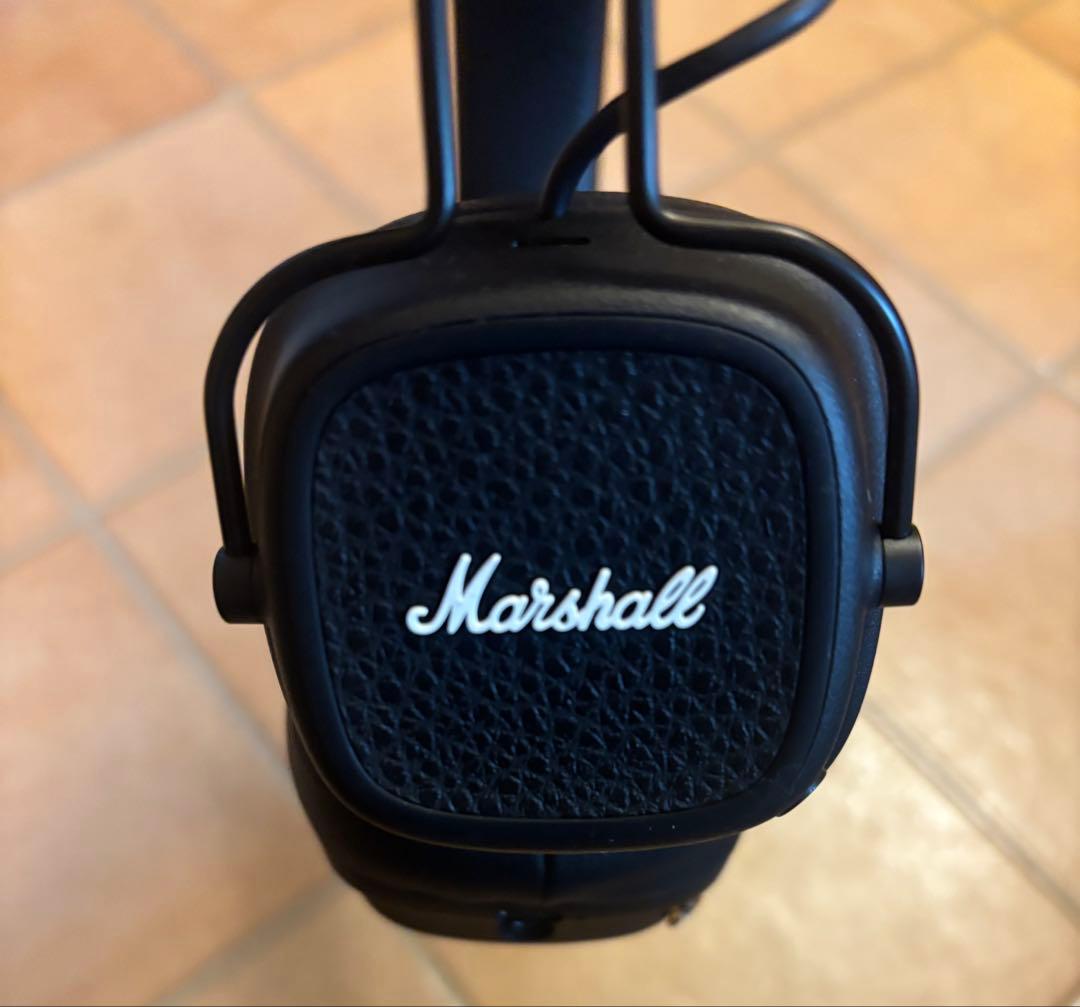 Marshall Vワイヤレスヘッドホン ブラック 正規品 本体