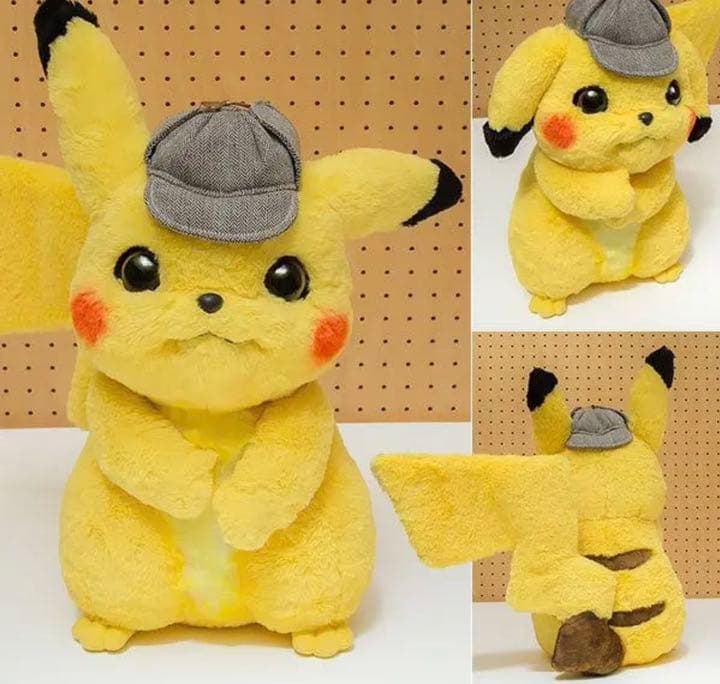 【新品未使用】 2019年 受注生産品 ポケモン 名探偵ピカチュウ ぬいぐるみ