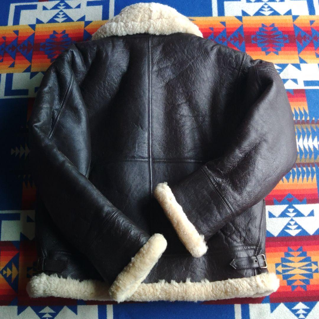 GLEEMAN Type B-3 レザージャケット　革ジャン(XL)