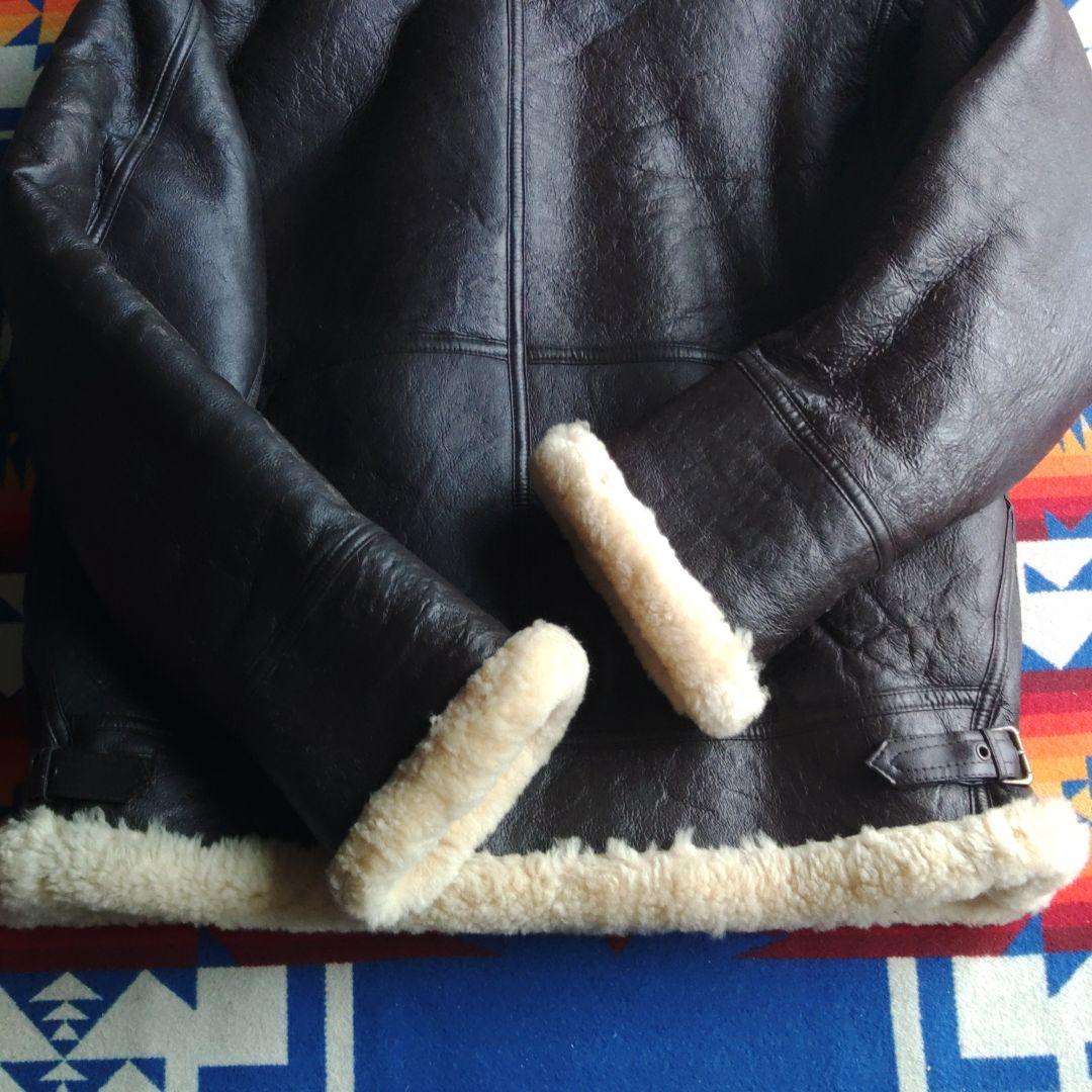 GLEEMAN Type B-3 レザージャケット　革ジャン(XL)