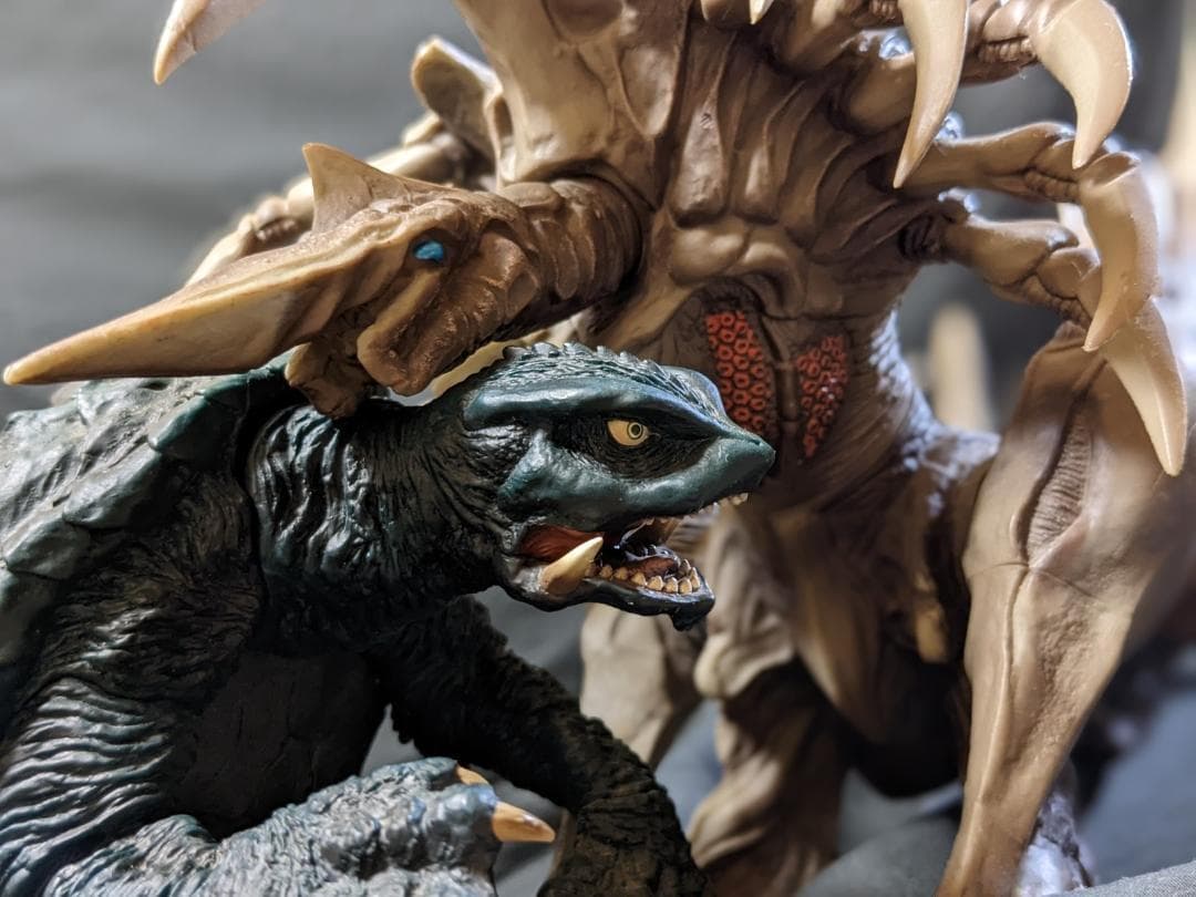 平成ガメラ２レギオン来襲（エクスプラス）ソフビフィギュア２体セット