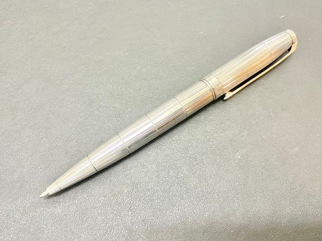 デュポン　ボールペン　シルバーカラー