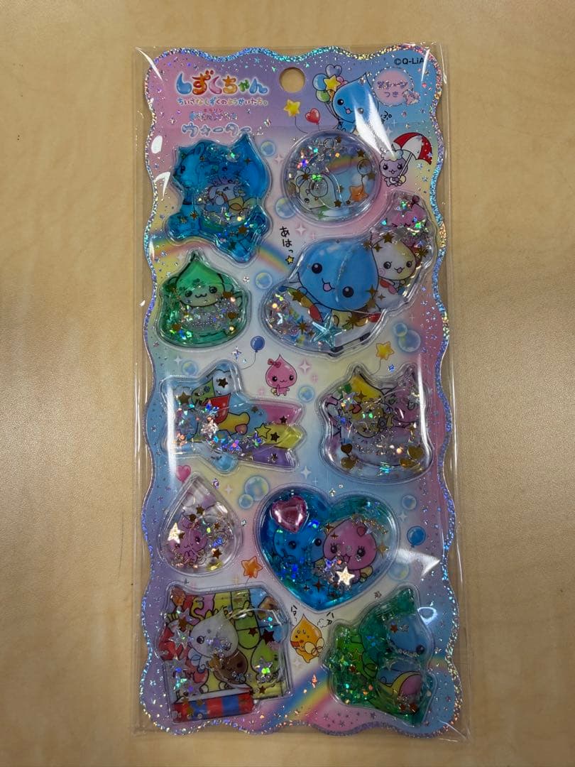 [正規品]しずくちゃんボンボンドロップシール&ウォーターシール6枚セット