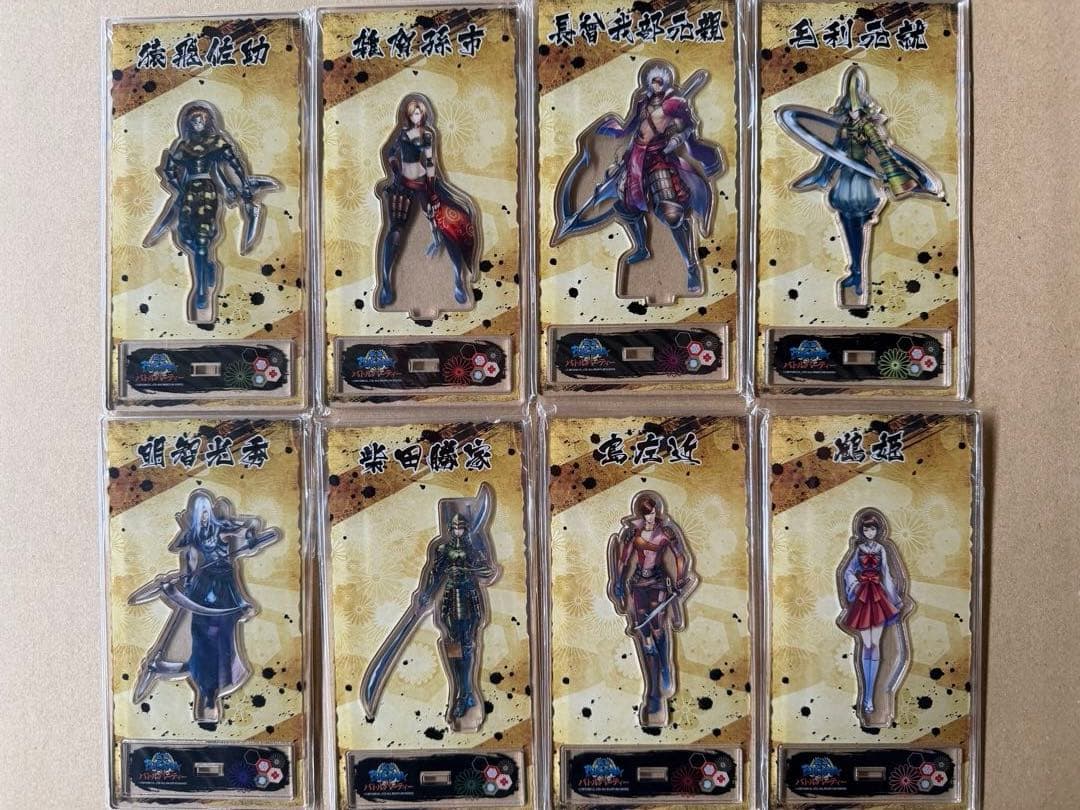 『戦国BASARA バトルパーティー』オリジナルアクリルスタンド(全18種)