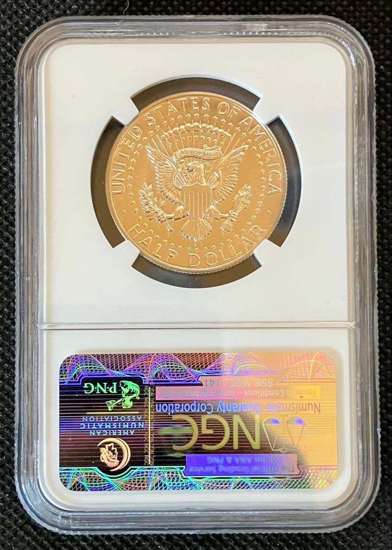 アメリカ 1964 ケネディ プルーフ ハーフダラー 銀貨 NGC PF67