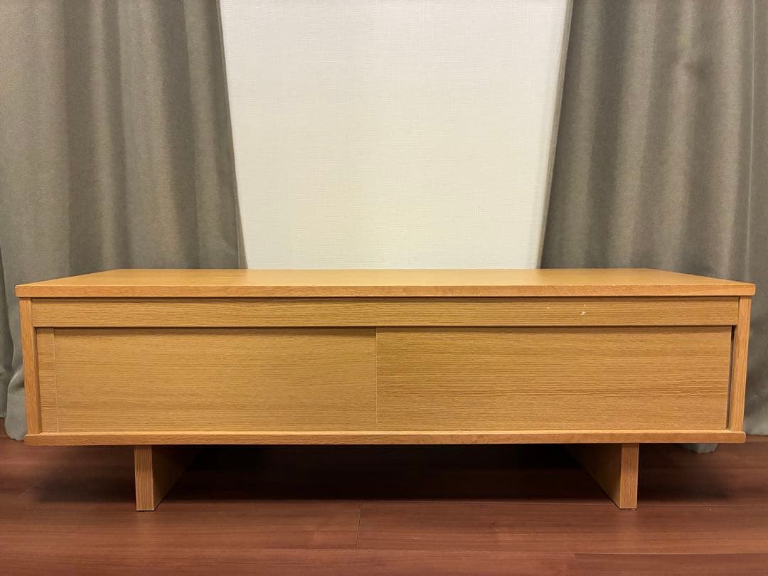 無印良品　テレビ台　オーク
