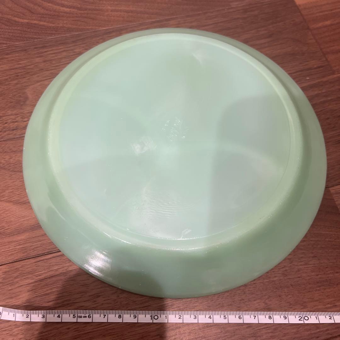 ファイヤーキング　ジェダイ初期　淡い緑色 ガラス製 仕切りプレート