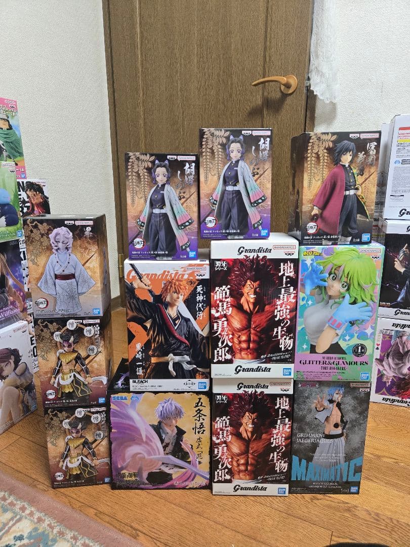 鬼滅&刃牙&ヒロアカ&呪術廻戦&ブリーチなどレアプライズフィギュア12体セット