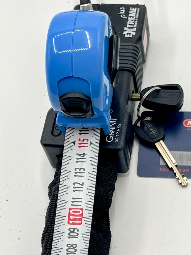 高強度セキュリティ！ABUS GRANT PLUS EXTREME 予備キー付き