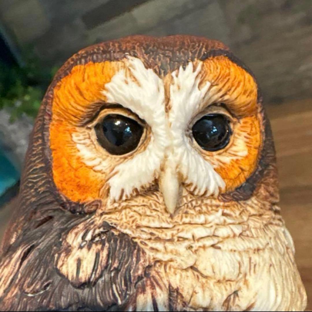 希少　美品　FLORENCE社　ジュゼッペアルマーニ　モリフクロウ　ITALY製