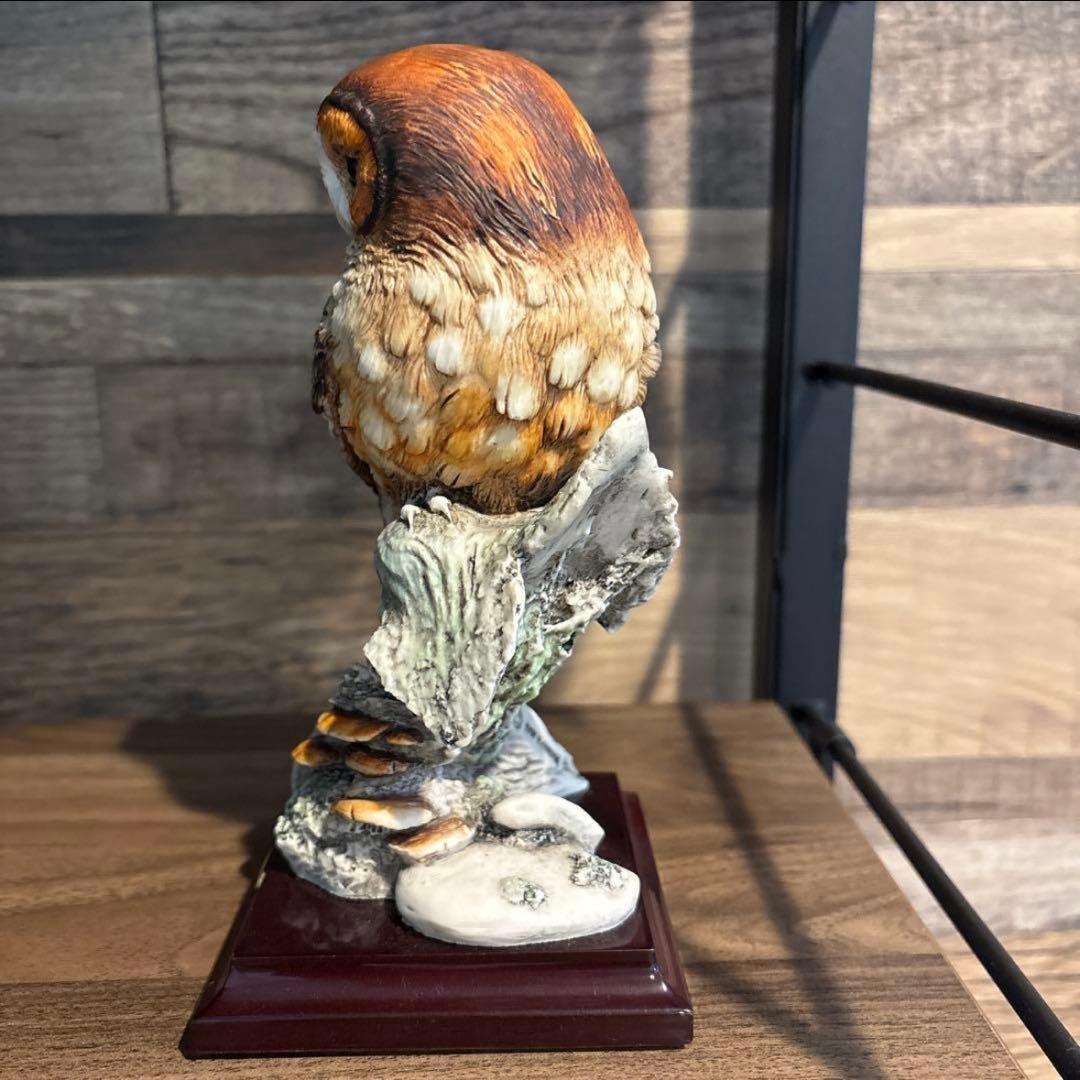 希少　美品　FLORENCE社　ジュゼッペアルマーニ　モリフクロウ　ITALY製