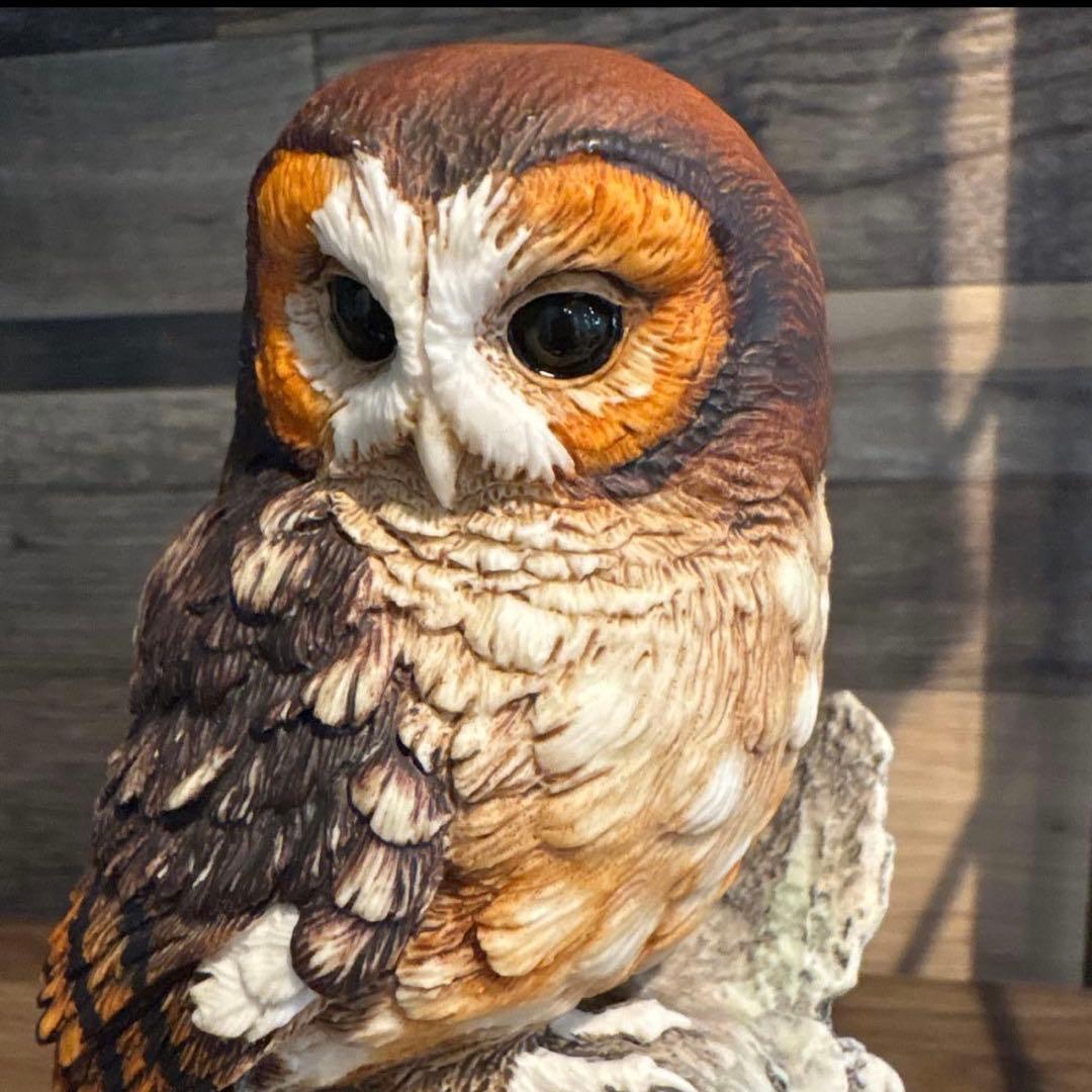 希少　美品　FLORENCE社　ジュゼッペアルマーニ　モリフクロウ　ITALY製