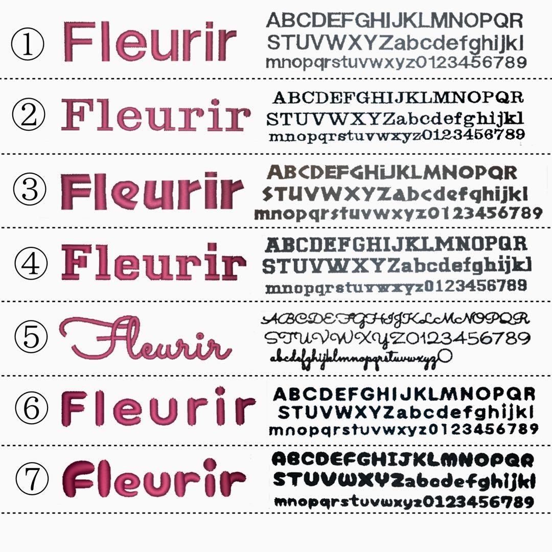 【即購入◎】刺繍名入れキーホルダー 名前オーダーネームタグ バッグチャーム