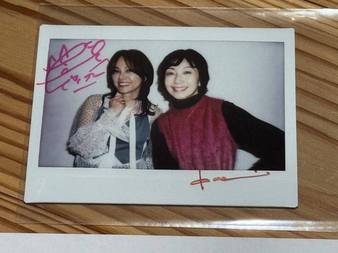 相川七瀬　持田香織　直筆サイン入り　チェキ　抽選5名