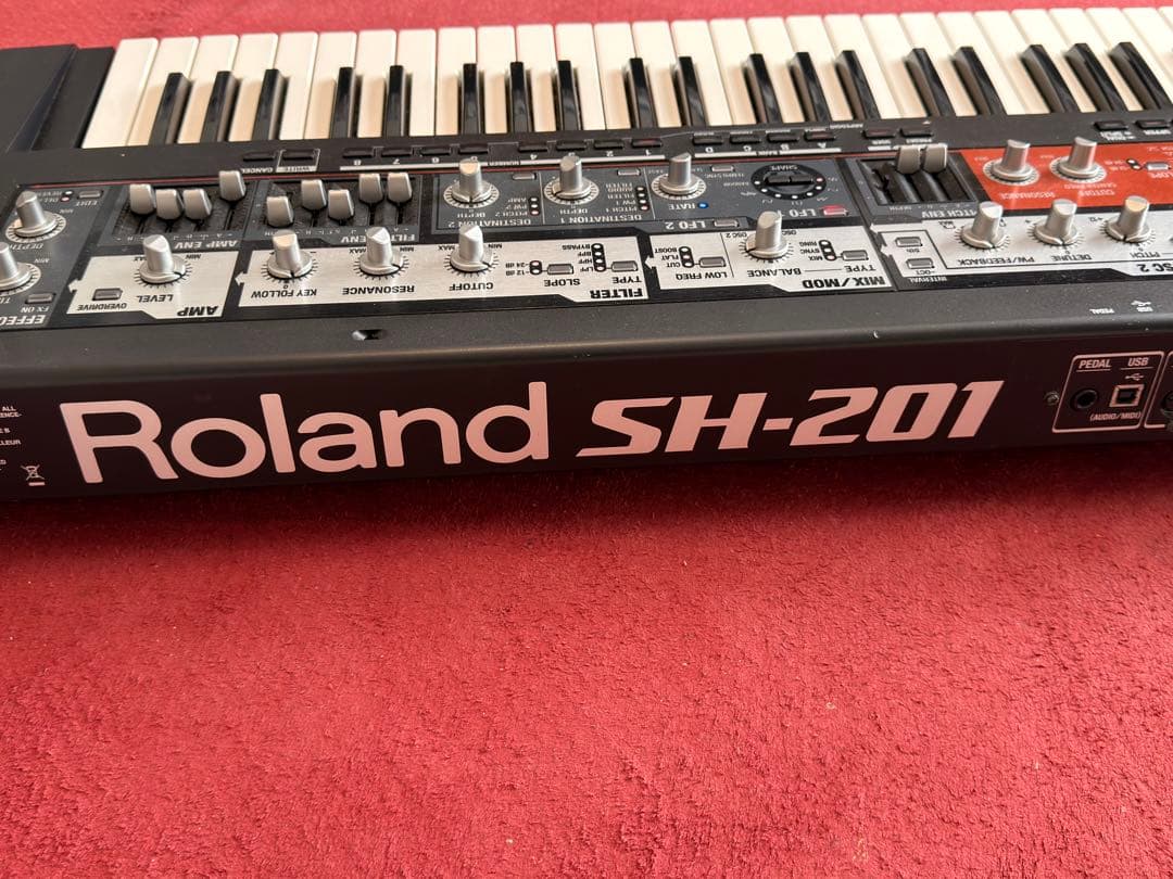 希少品Roland SH-201 アナログ(モデリング)シンセサイザー