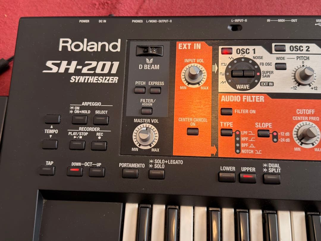 希少品Roland SH-201 アナログ(モデリング)シンセサイザー