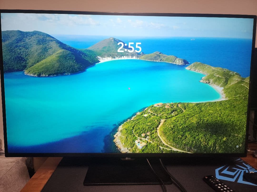 LG モニター ディスプレイ 43UN700-B 4K 画面