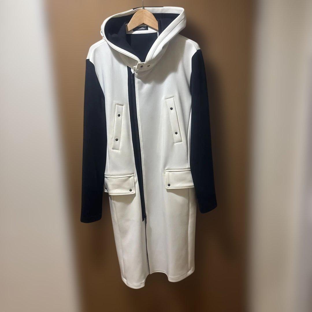 m*4様 美品　TORNADO MART バイカラー　ロングコート