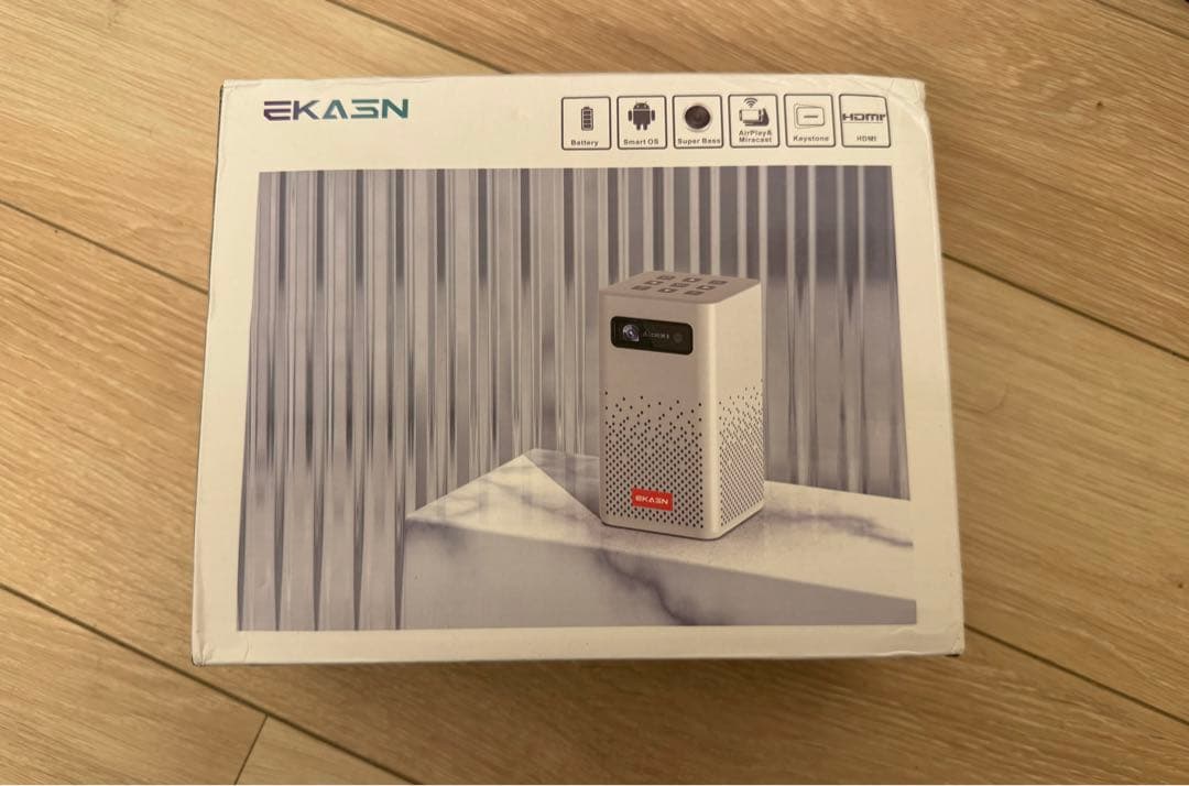 EKASN 小型モバイルプロジェクター　新品　送料無料