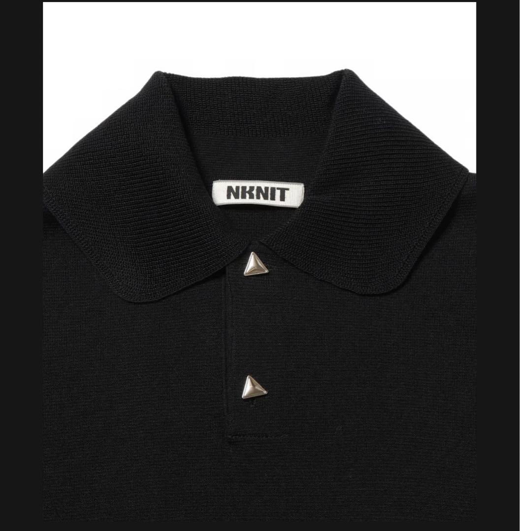 nknit ンニット　スカーフ カラー　ニット