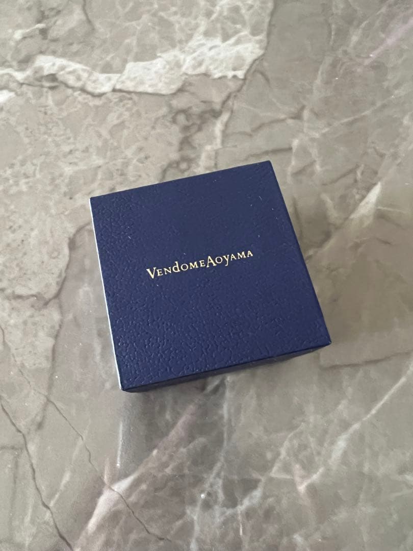 ヴァンドーム青山　K10ピンクゴールド ダイヤモンド付きリング　指輪