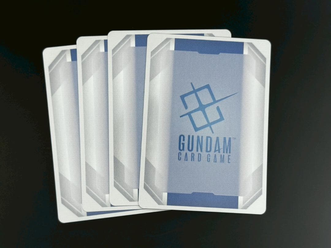 ガンダムカードゲーム プレミアムグッズセット ガンダムW 覚悟の表れ 4枚セット